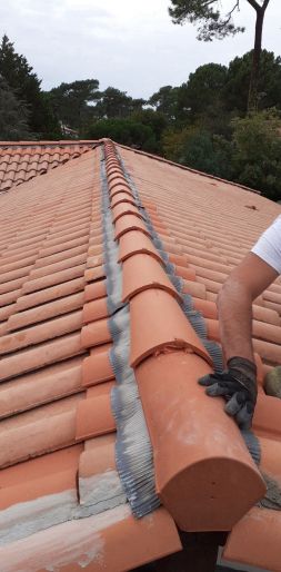 Rénovation complète d'une toiture à Pamiers