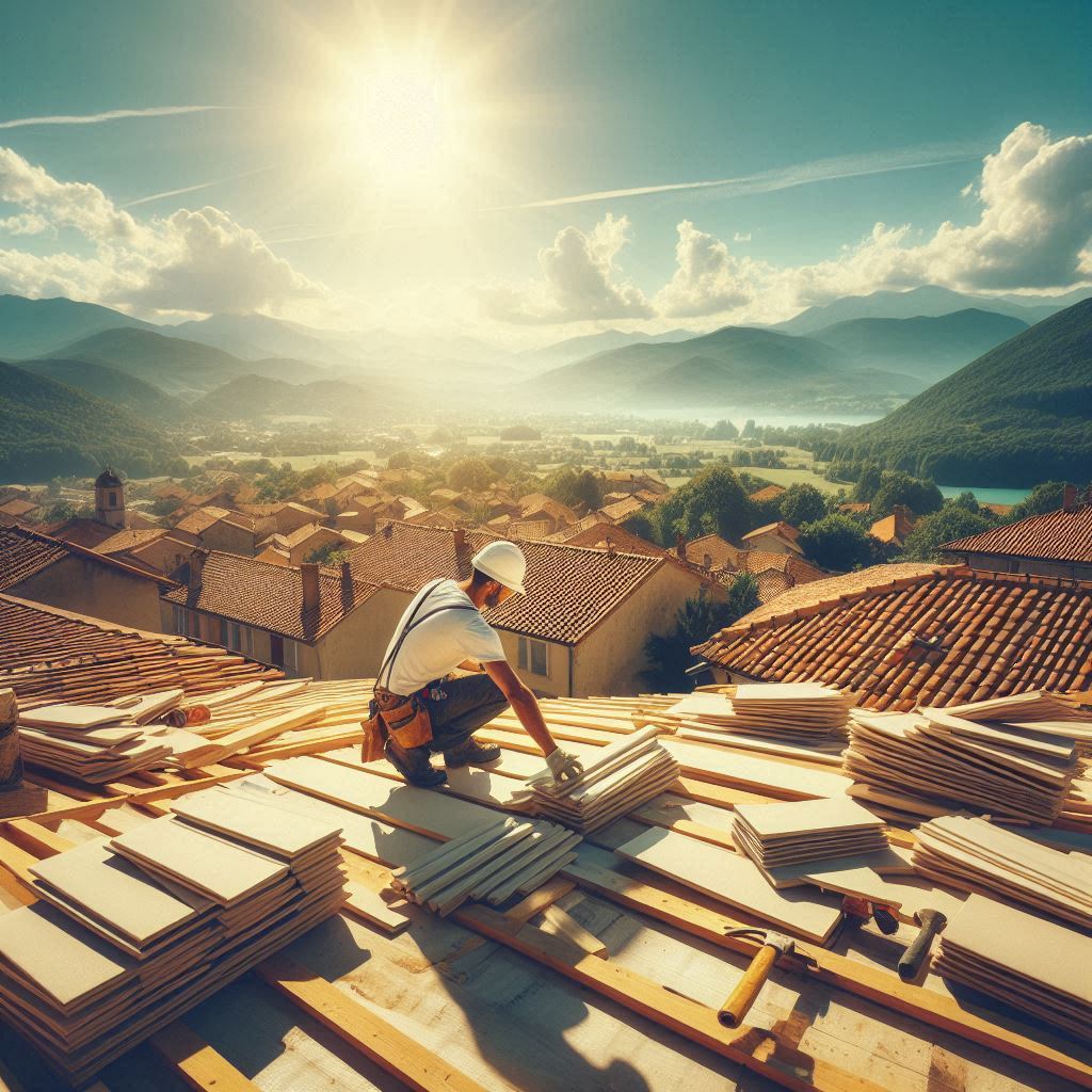 Travaux de toiture en Ariège
